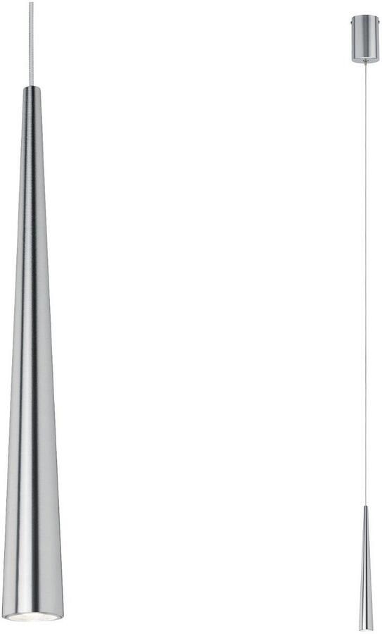 Paulmann Led-hanglamp Gutta 1x7W Geborsteld Alu 230V Metaal (1 stuk) - Foto 5