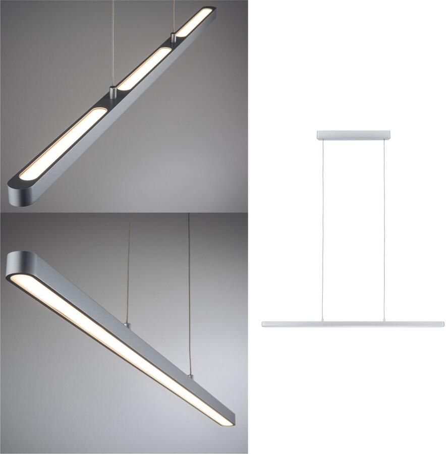 Paulmann Led-hanglamp Lento in hoogte verstelbaar (1 stuk) - Foto 7