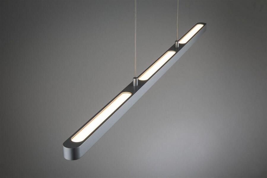 Paulmann Led-hanglamp Lento Smart Home Zigbee 3x13 5W 230V Aluminium Kunststof (1 stuk) - Foto 6