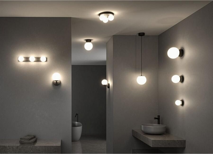 Paulmann Led-wandlamp Selection Bathroom Gove IP44 5W 3000K Satin Glas Metaal (1 stuk) - Foto 3