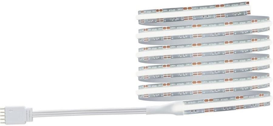 Paulmann Led-strepen MaxLED 1000 Basis Set 1 5m 15 5W 230 24V zilverkleur kunststof - Foto 2