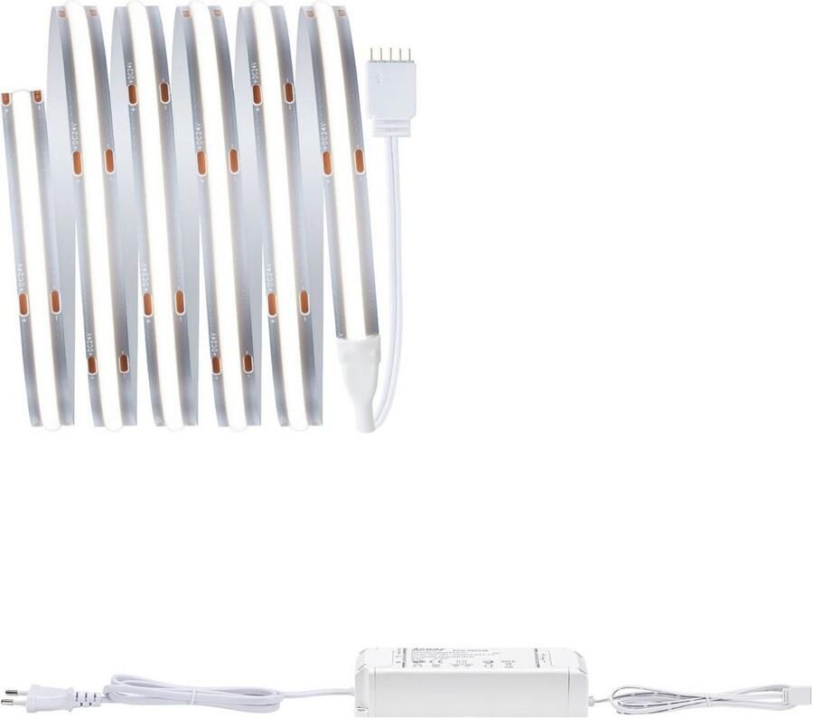 Paulmann Led-strepen MaxLED 1000 Basis Set 1 5m Daylight 18W 230 24V zilverkleur kunststof