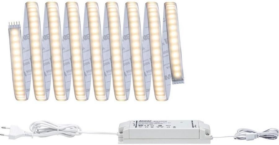 Paulmann Led-strepen MaxLED 1000 Basisset 3m 35W 230 24V 60VA zilverkleur kunststof (1 stuk) - Foto 9