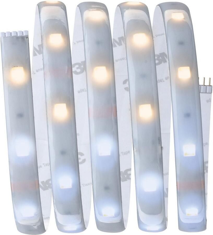 Paulmann Led-strepen MaxLED 250 Basisset 1 5m 2700-6500K 5 5W 230 24V 24VA zilverkleur (1 stuk)