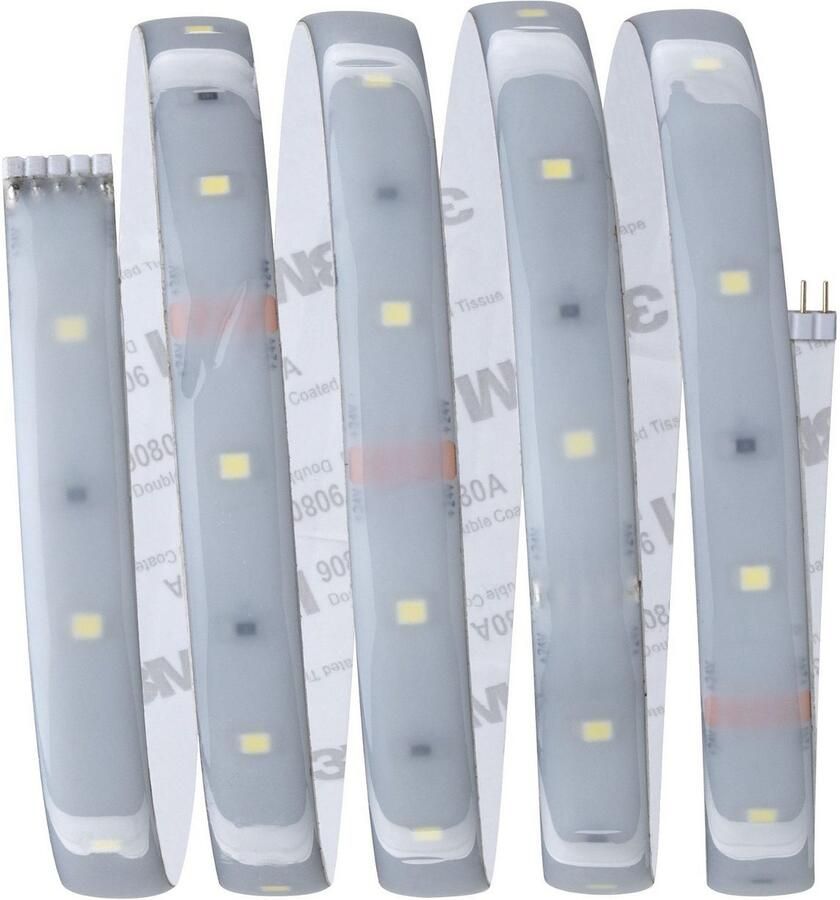 Paulmann Led-strepen MaxLED 250 Basisset 1 5m Daylight 6W 230 24V zilverkleur kunststof (1 stuk)