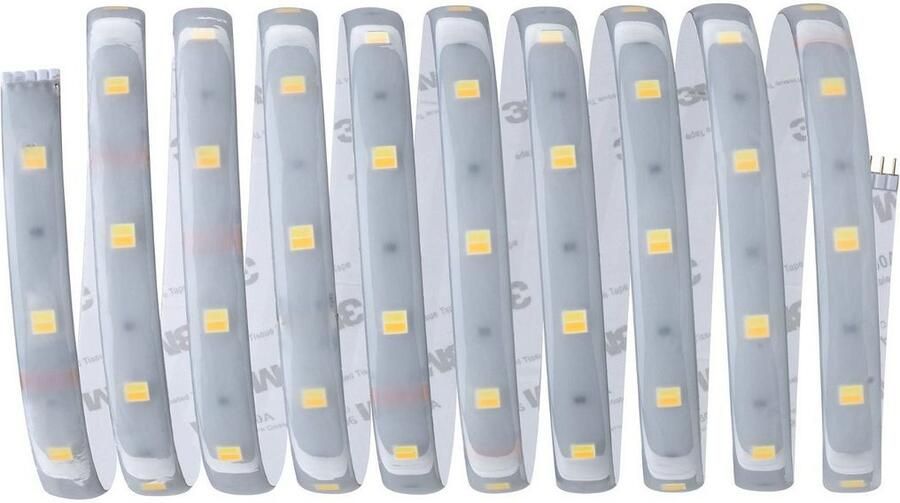 Paulmann Led-strepen MaxLED 250 Basisset 3m 11W 230 24V 24VA zilverkleur kunststof (1 stuk) - Foto 4