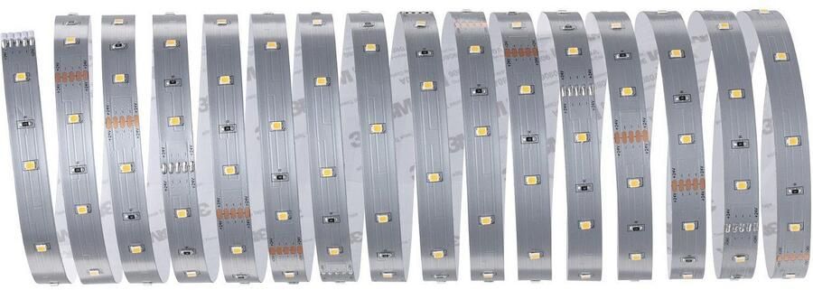 Paulmann Led-strepen MaxLED 250 Stripe 5m IP20 2700K 19W 230 24V zilverkleur (1 stuk) - Foto 4