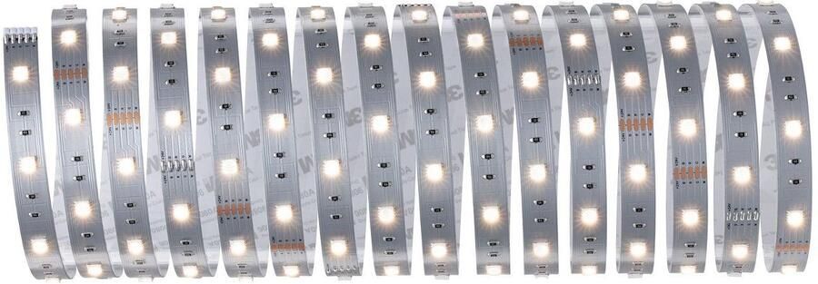 Paulmann Led-strepen MaxLED 250 Stripe 5m RGBW IP20 3000K 31 5W 24V zilverkleur (1 stuk) - Foto 4