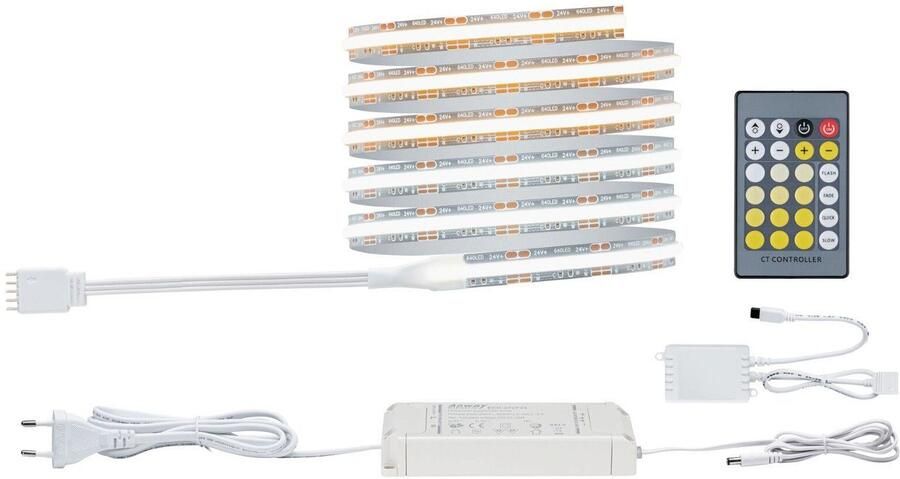 Paulmann Led-strepen MaxLED 500 Basis Set 1 5m 10W 230 24V zilverkleur kunststof - Foto 3