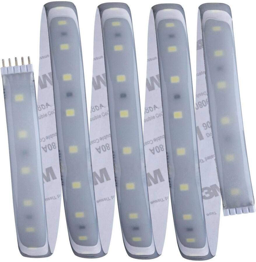 Paulmann Led-strepen MaxLED 500 Basisset 1 5m Daglichtwit IP44 8 5W 825lm gecoat (1 stuk) - Foto 2
