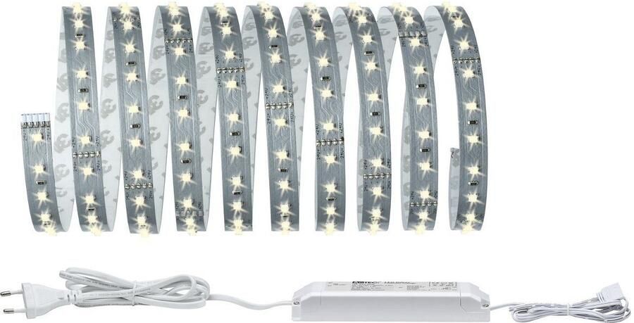 Paulmann Led-strepen MaxLED 500 Basisset 3m 18W 230 24V 36VA zilverkleur ongecoat (1 stuk) - Foto 8