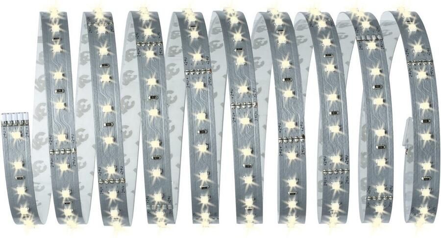 Paulmann Led-strepen MaxLED 500 Basisset 3m 18W 230 24V 36VA zilverkleur ongecoat (1 stuk) - Foto 7