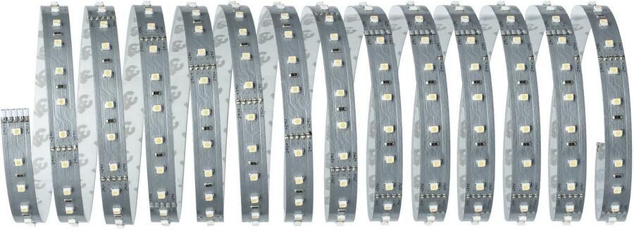 Paulmann Led-strepen MaxLED 500 Basisset 5m Daylight IP20 6500K 30W 230 24V 60VA zilverkleur (1 stuk) - Foto 4
