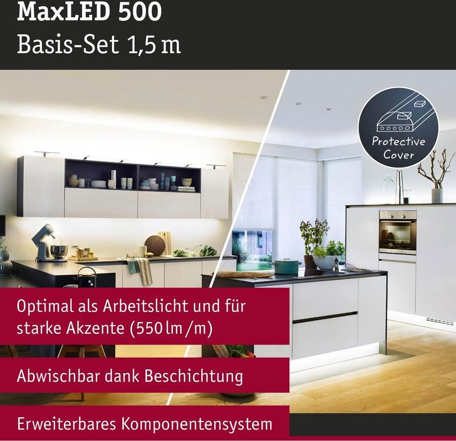 Paulmann Led-strepen MaxLED 500 Basisset Smart Home Zigbee (1 stuk) - Foto 4