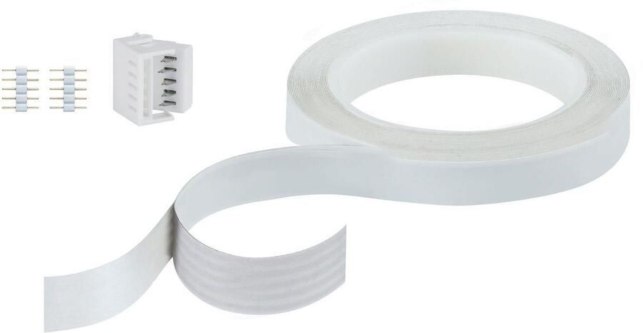 Paulmann Led-strepen MaxLED Invisible Connector 3m Wit kunststof (1 stuk) - Foto 7