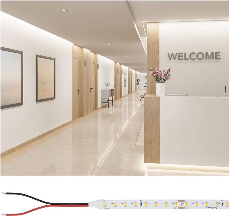 Paulmann Led-strepen Pro Strip Gold P75 10m 930 IP20 24V DC 55W (1 stuk) - Foto 6