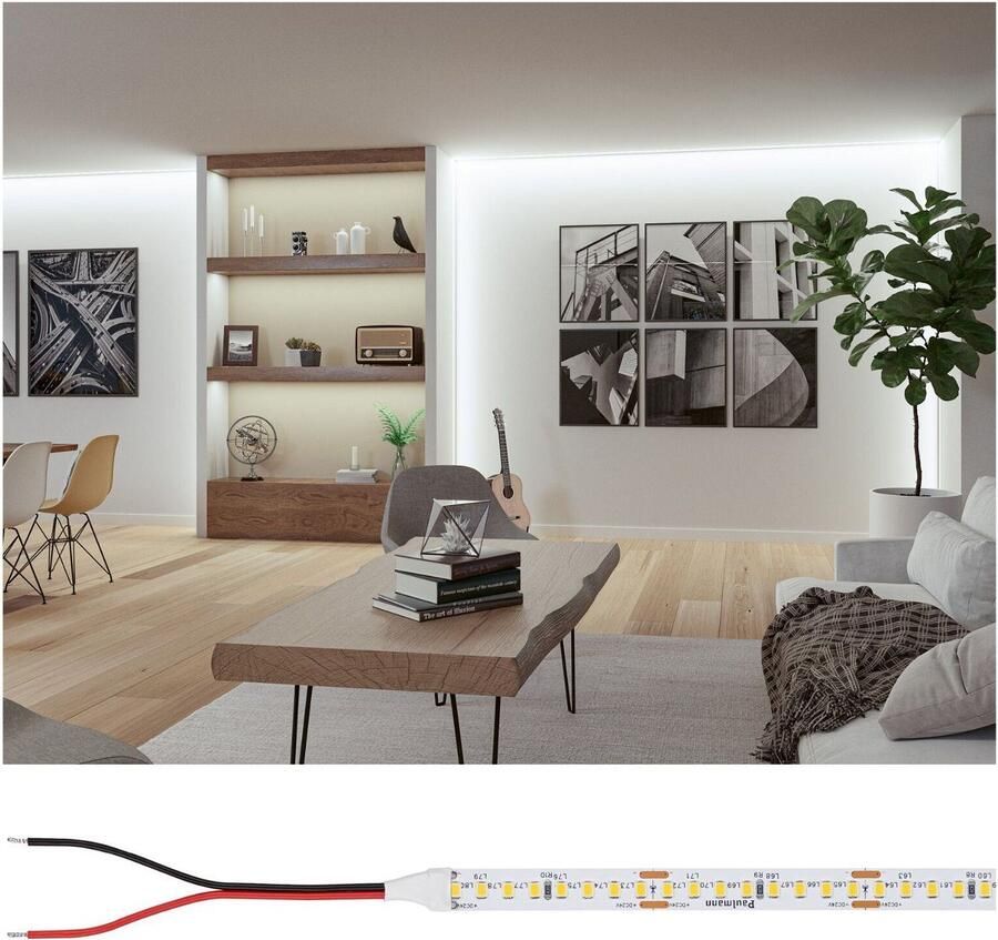 Paulmann Led-strepen Pro Strip Silver P150 5m 840 IP20 24V DC 50W - Foto 5