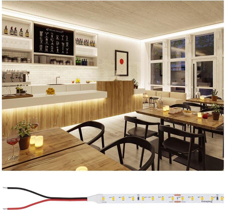 Paulmann Led-strepen Pro Strip Silver P75 5m 827 IP20 24V DC 23W (1 stuk) - Foto 6