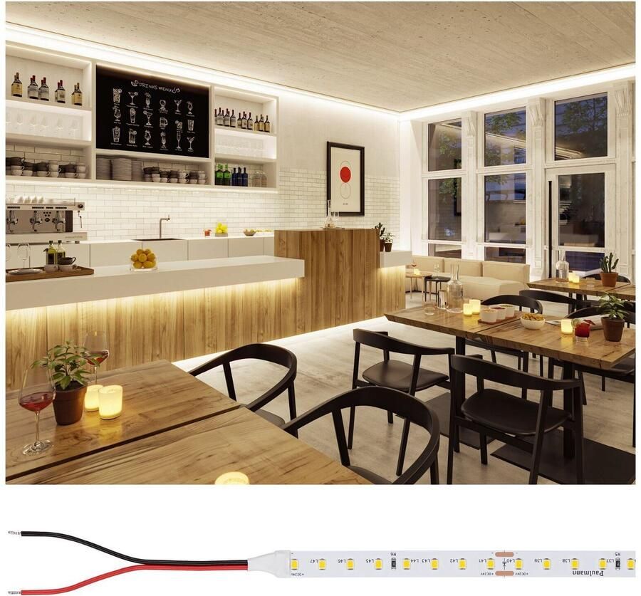 Paulmann Led-strepen Pro Strip Silver P75 5m 830 IP20 24V DC 23W (1 stuk) - Foto 5