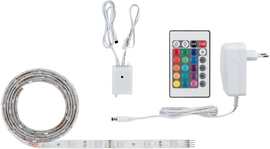 Paulmann Led-strepen SimpLED 1 5m RGB 12W Wit Metaal Kunststof (1 stuk) - Foto 3