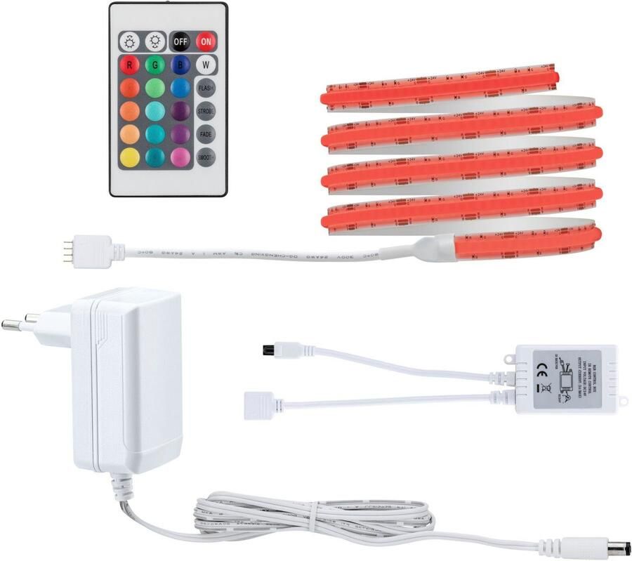 Paulmann Led-strepen SimpLED Full-Line COB Basisset 1 5m 12W RGB 495lm (1 stuk) - Foto 9