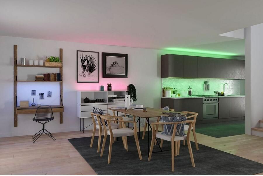 Paulmann Led-strepen SimpLED Full-Line COB Basisset 1 5m 12W RGB 495lm (1 stuk) - Foto 4