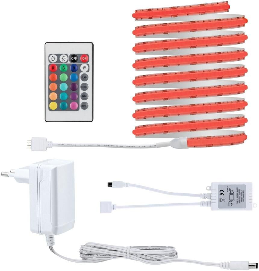 Paulmann Led-strepen SimpLED Full-Line COB Basisset 3m 22W RGB 990lm (1 stuk) - Foto 9