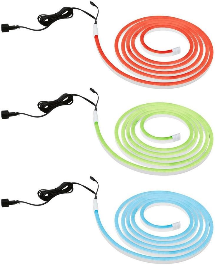 Paulmann Led-strepen SimpLED Outdoor Basisset 3m IP44 19 5W 38lm m RGB gecoat (1 stuk) - Foto 2