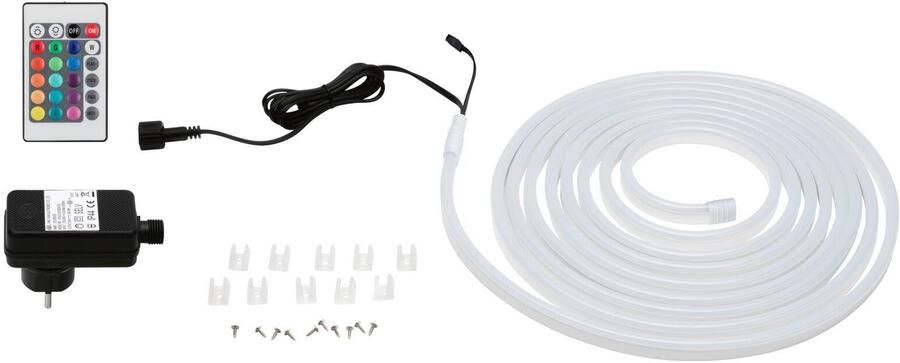 Paulmann Led-strepen SimpLED Outdoor Basisset 5m IP44 30W 36lm m RGB gecoat (1 stuk) - Foto 5