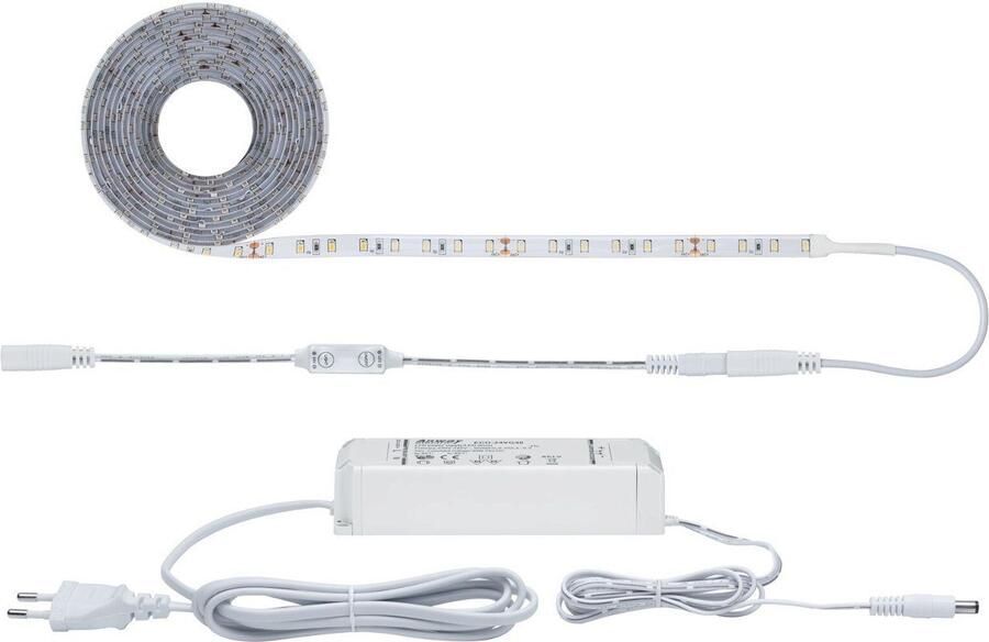 Paulmann Led-strepen SimpLED Power Set 3m 33W 230 24V DC wit Kunststof (1 stuk) - Foto 7