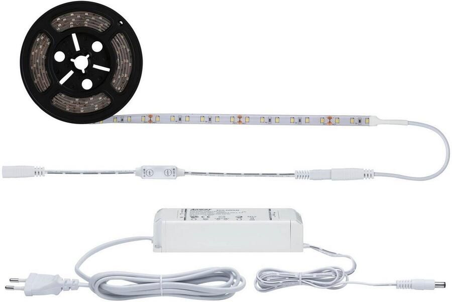 Paulmann Led-strepen SimpLED Power Strip Set incl. Dimm Switch 3m Neutraalwit 33W (1 stuk) - Foto 4