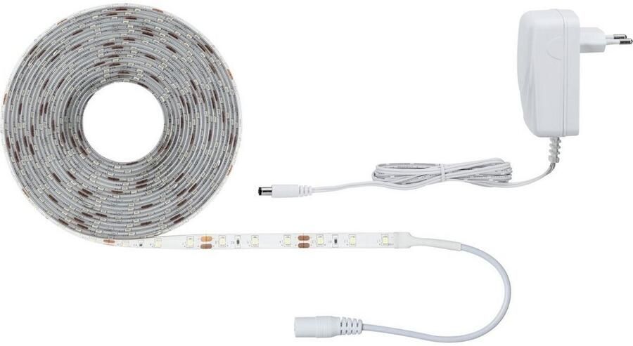 Paulmann Led-strepen SimpLED Stripe Set 5m 17W 230 12V DC Wit Metaal Kunststof. (1 stuk) - Foto 4