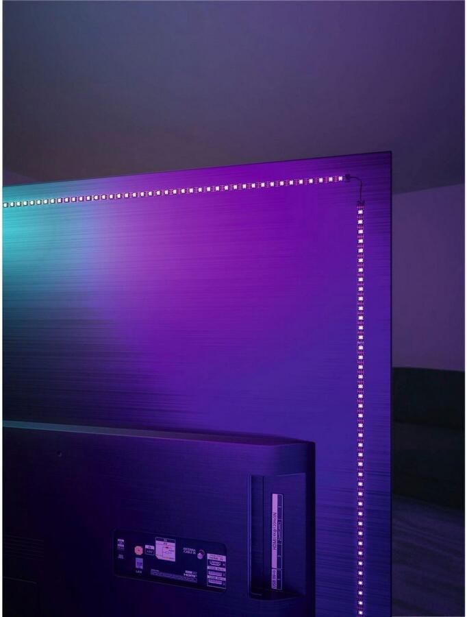 Paulmann Led-strepen USB LED Strip TV-Verlichting 75 Inch 3 1m Dynamic Rainbow RGB 5W (1 stuk) - Foto 9