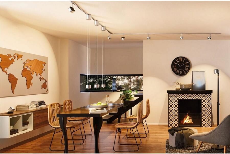 Paulmann Led-tafellamp Aldan 1x3 5W zwart alu geborsteld 230V aluminium (1 stuk) - Foto 8