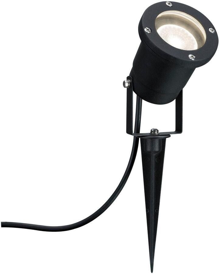 Paulmann Led-tuinlamp Buiten 230V Tuin Spot IP65 GU10 3 5W 230V Zwart Aluminium (1 stuk) - Foto 6