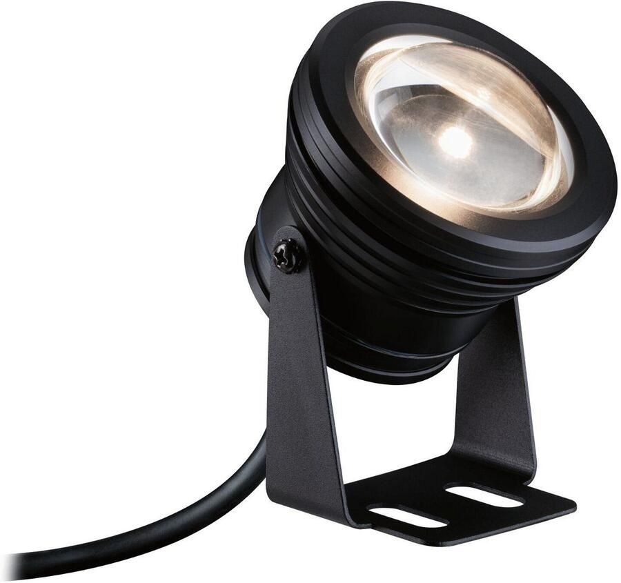 Paulmann Led-tuinlamp Plug & Shine Spot Vijverlamp Enkelspot IP68 3000K 5W Zwart (1 stuk) - Foto 5