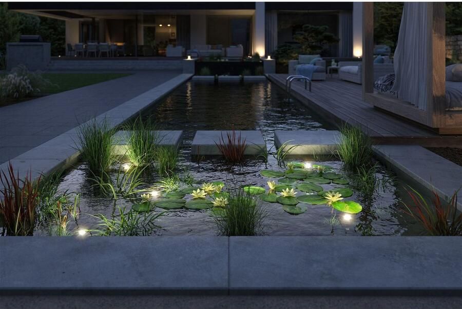 Paulmann Led-tuinlamp Plug & Shine Spot Vijverlamp Enkelspot IP68 3000K 5W Zwart (1 stuk) - Foto 3