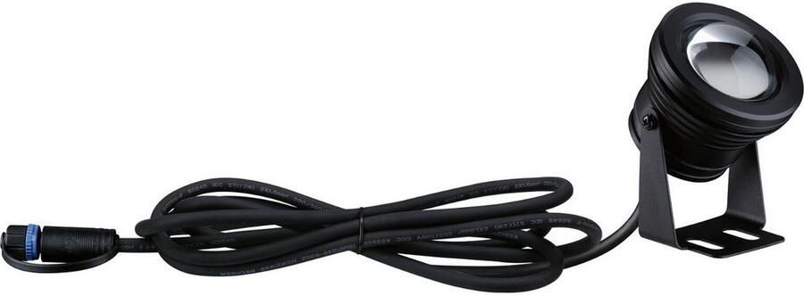Paulmann Led-tuinlamp Plug & Shine Spot Vijverlamp Enkelspot IP68 3000K 5W Zwart (1 stuk) - Foto 4