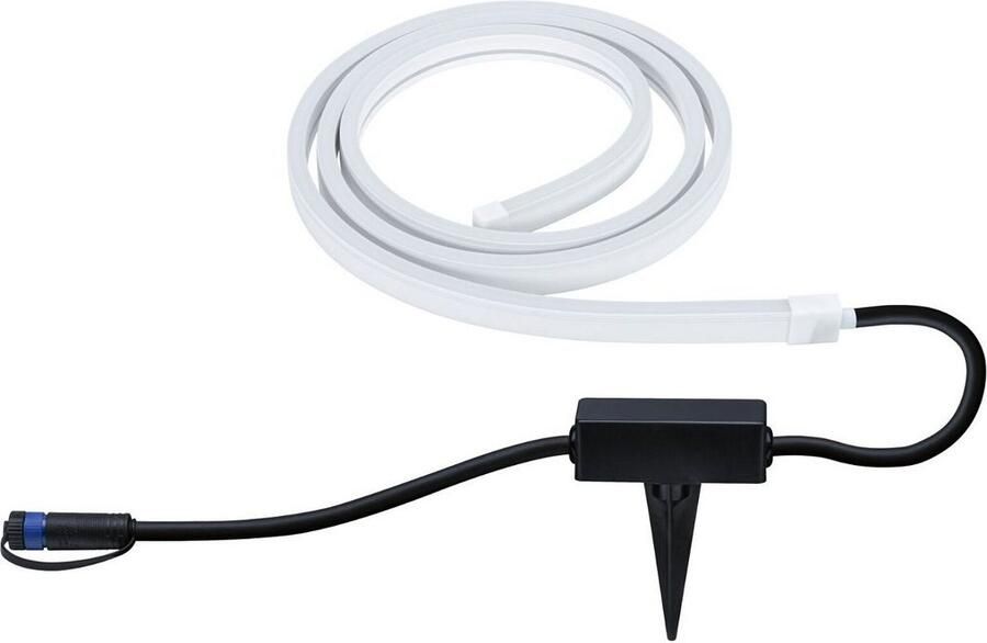 Paulmann Led-tuinlamp Plug & Shine Stripe Smooth Enkelstrip IP67 RGBW+ 11W Wit (1 stuk) - Foto 3