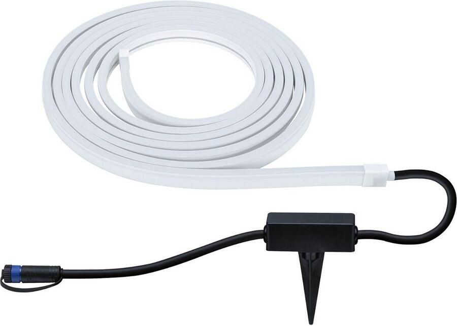 Paulmann Led-tuinlamp Plug & Shine Stripe Smooth Enkelstrip IP67 RGBW+ 22W Wit (1 stuk) - Foto 2