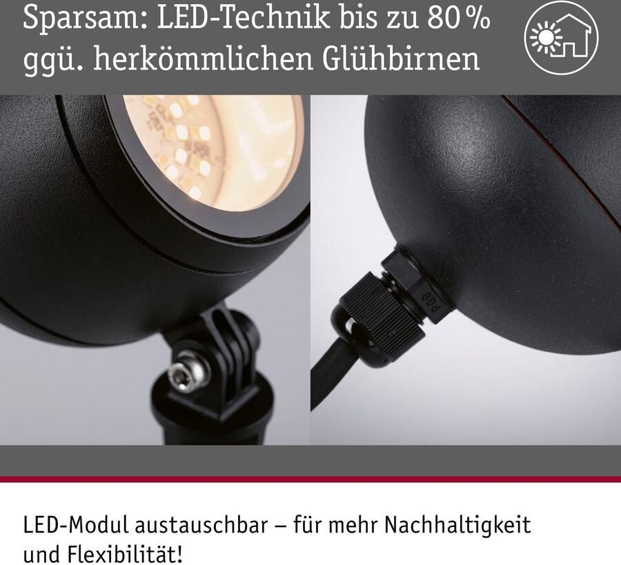 Paulmann Led-tuinverlichting Buiten 230V Spot Kikolo Insect friendly ZigBee (1 stuk) - Foto 3