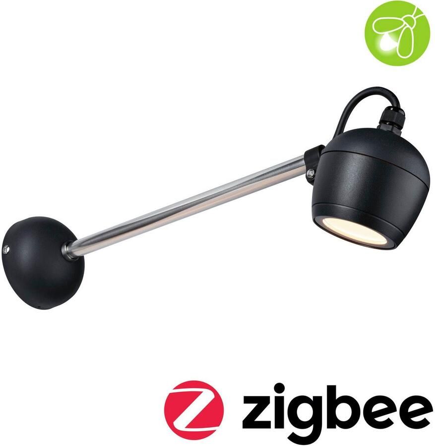 Paulmann Led-tuinverlichting Buiten 230V Wand Kikolo Insect friendly ZigBee (1 stuk)
