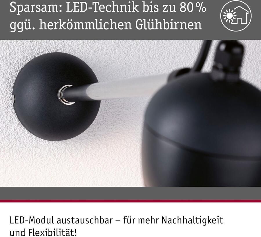Paulmann Led-tuinverlichting Buiten 230V Wand Kikolo Insect friendly ZigBee (1 stuk) - Foto 4