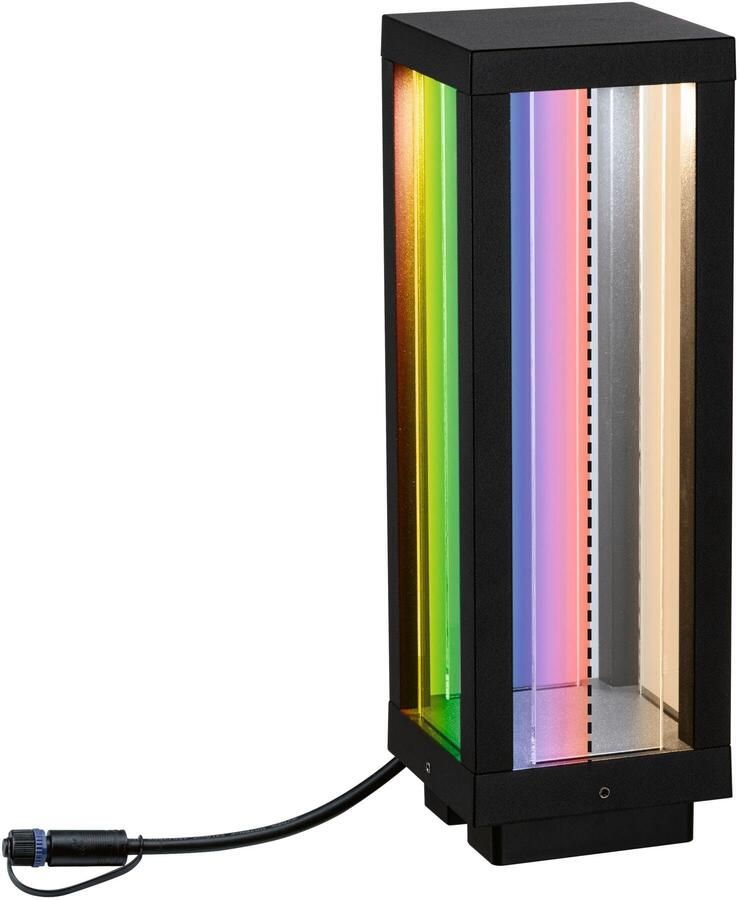Paulmann Plug & Shine Lantaarn Smart Home Zigbee 3.0 Classic Enkele lamp IP44 RGBW+ 2W Antraciet - Foto 10