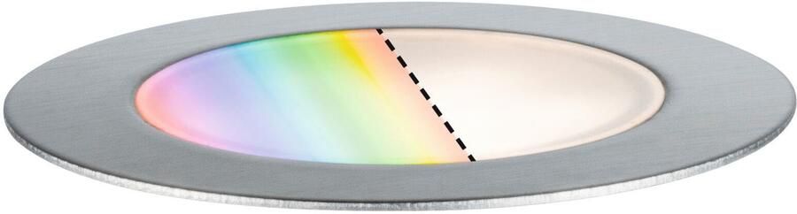 Paulmann Led-tuinverlichting Buiten Plug & Shine Inbouwlamp Vloer RGBW IP67 ZigBee (1 stuk)