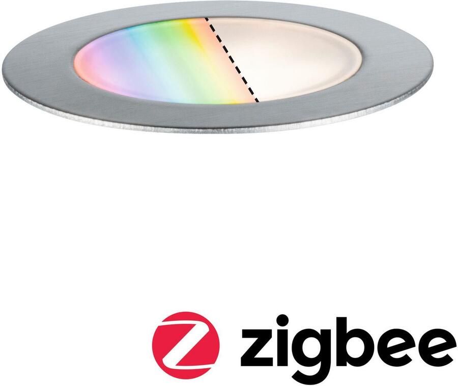 Paulmann Led-tuinverlichting Buiten Plug & Shine Inbouwlamp Vloer RGBW IP67 ZigBee (1 stuk) - Foto 5