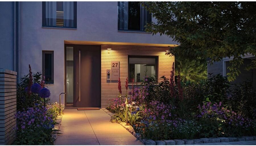 Paulmann Led-wandlamp voor buiten Zenera 230V Antraciet 2.200 3.000 K insectvriendelijk en zeewaterbestendig - Foto 12