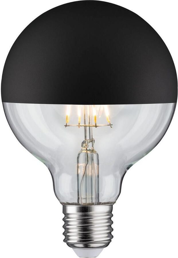 Paulmann Led-verlichting 230V LED Globe G95 600lm 6 5W 2700K zwart mat (1 stuk) - Foto 4
