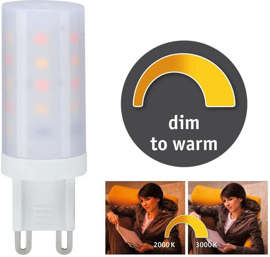 Paulmann Led-verlichting 230V stiftsokkel 1-pack 270lm 4W helder (1 stuk) - Foto 3