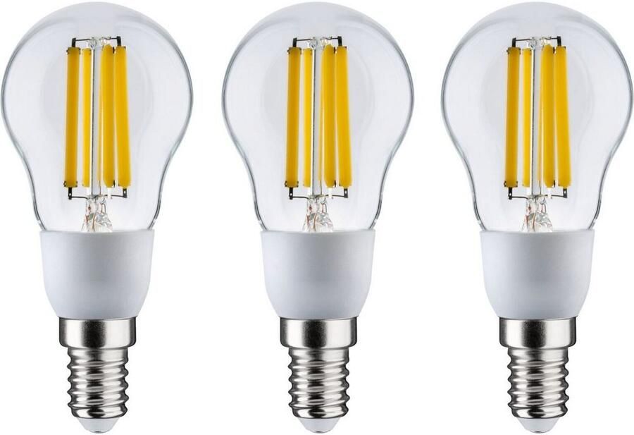 Paulmann Led-verlichting Eco-Line 3-pack druppel 525lm 2 5W 3000K helder 230V - Foto 4